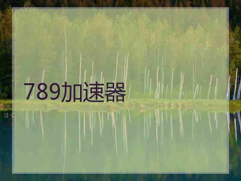 789加速器 789加速器